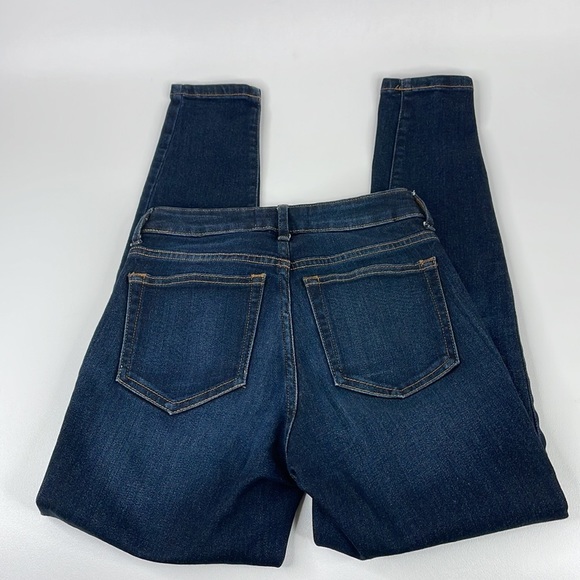 Everlane The Curvy HIgh Rise Skinny Jean 23 Crop Dark wash - Picture 5 of 9